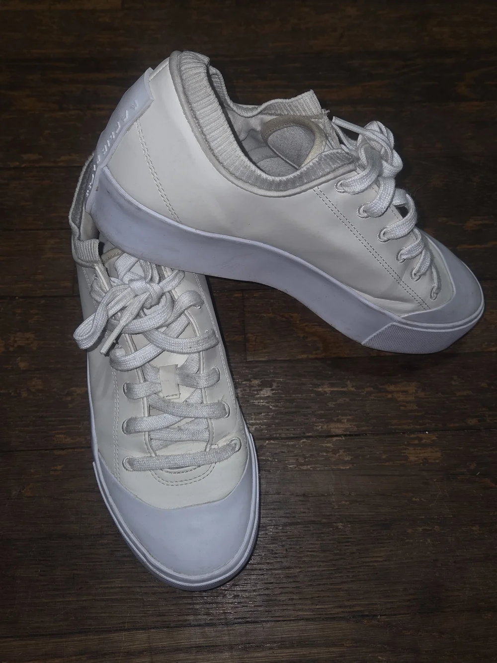 KARLIE KLOSS Women's Vegan Lace-Up Sneakers, Size 9.5